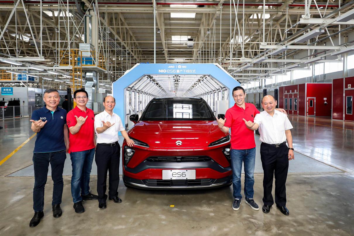 肇慶動(dòng)力受邀出席蔚來ES6量產(chǎn)下線儀式